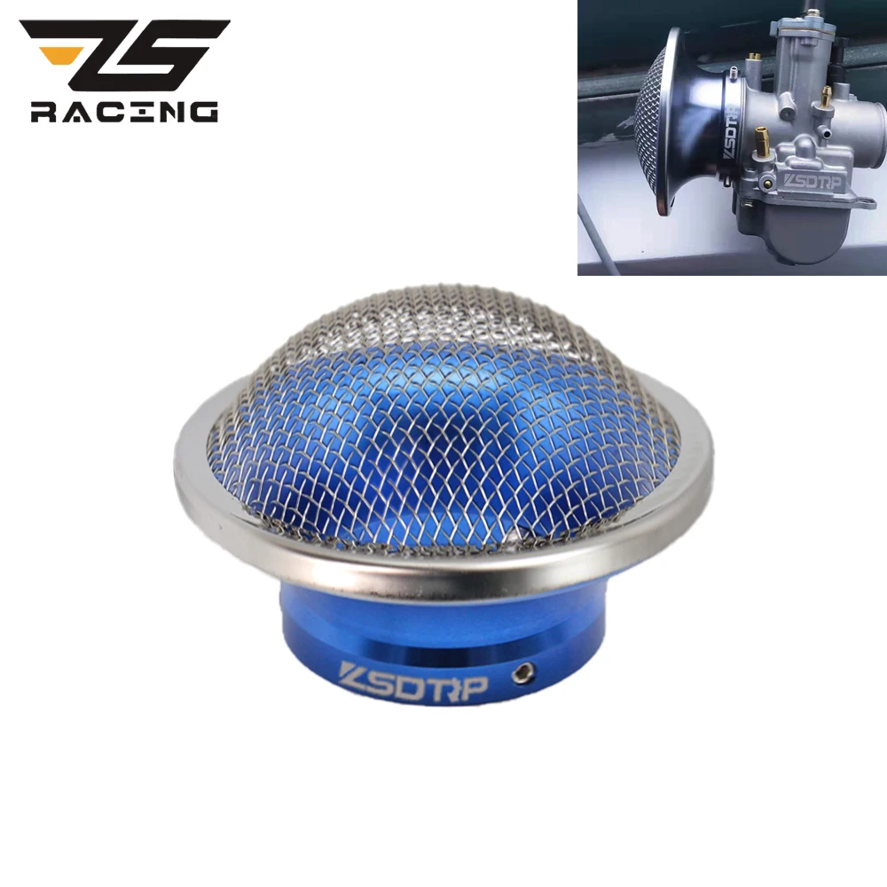 ZS Motorcycle Air Filter 50mm Wind Horn Cup Alloy Trumpet with Guaze High Flow Intake For Keihin PWK Koso KSR Oko 21-30mm
ZS Motorcycle Air Filter 50mm Wind Horn Cup Alloy Trumpet with Guaze High Flow Intake For Keihin PWK Koso KSR Oko 21-30mm