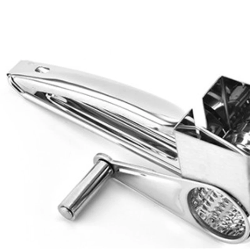 Rotary Cheese Grater Stainless Steel Ginger Garlic Chocolate Grinder Multi-function Butter Cutter Cheese Shredder Kitchen Tool
Rotary Cheese Grater Stainless Steel Ginger Garlic Chocolate Grinder Multi-function Butter Cutter Cheese Shredder Kitchen Tool