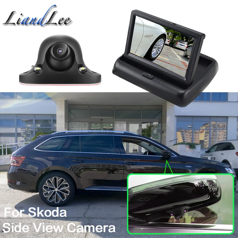 

For Skoda Superb Yeti Parking Optima assist Camera Image Car Night Vision HD Front Side Rear View CAM Right Blind Spot Camera