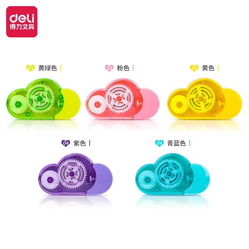 Deli Correction tape 5mmx5mx10pcs Corrector Promotional Gift Stationery Student Prize School Office Supply
Deli Correction tape 5mmx5mx10pcs Corrector Promotional Gift Stationery Student Prize School Office Supply