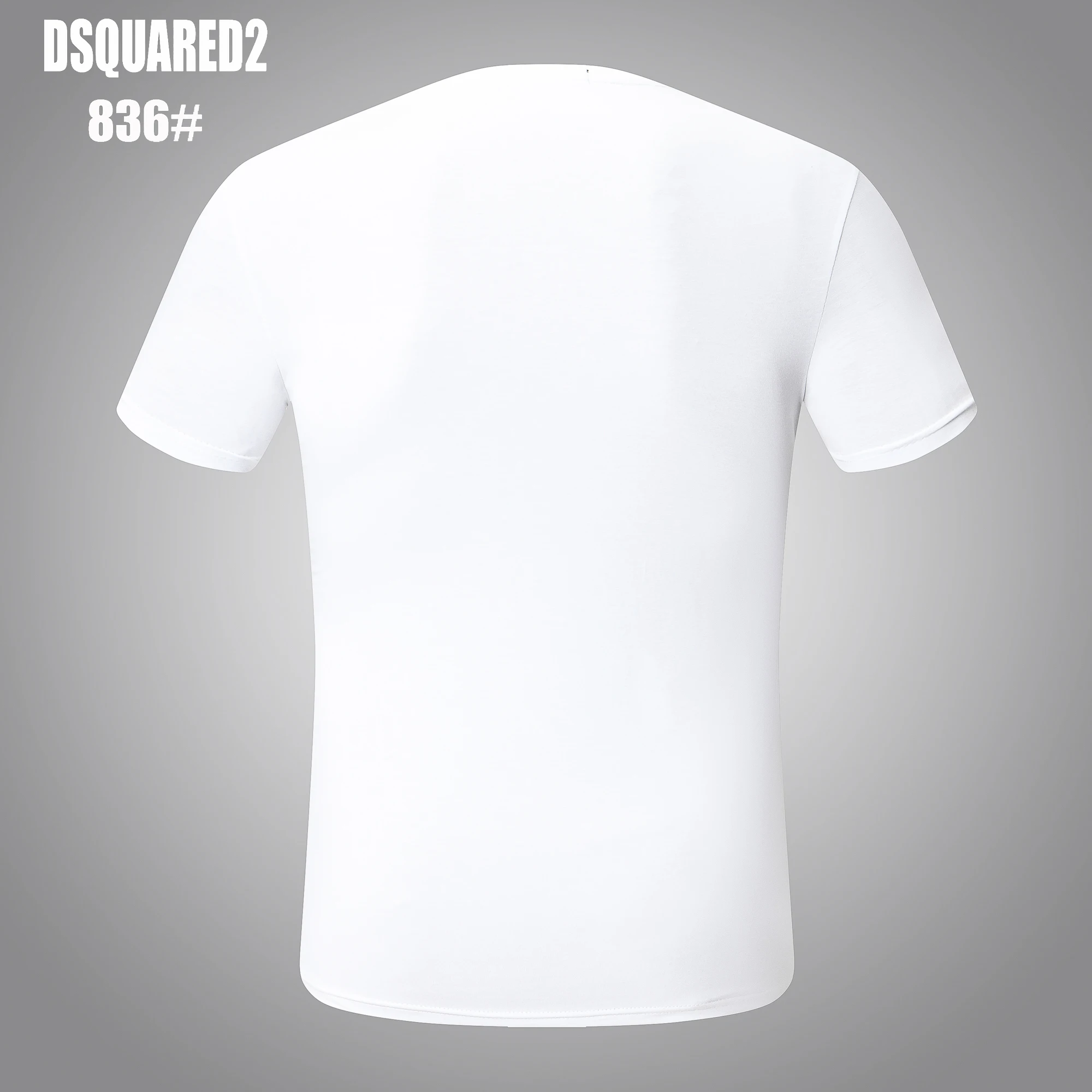 DSQUARED2 Men's Women's Printed LettersRound Neck Short Sleeve Street Hip Hop Pure CottonD2 Authentic Tee DSQ2 T-shirt 836
DSQUARED2 Men's Women's Printed LettersRound Neck Short Sleeve Street Hip Hop Pure CottonD2 Authentic Tee DSQ2 T-shirt 836