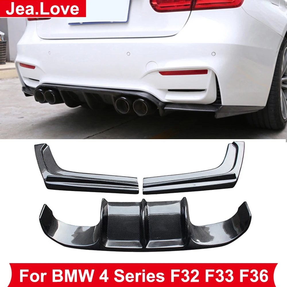 Modify To M4 MT Type V Style Real Carbon Fiber Rear Bumper Lip Diffuser Car Body Part For BMW 4 Series F32 F33 F36 2014-2017
Modify To M4 MT Type V Style Real Carbon Fiber Rear Bumper Lip Diffuser Car Body Part For BMW 4 Series F32 F33 F36 2014-2017