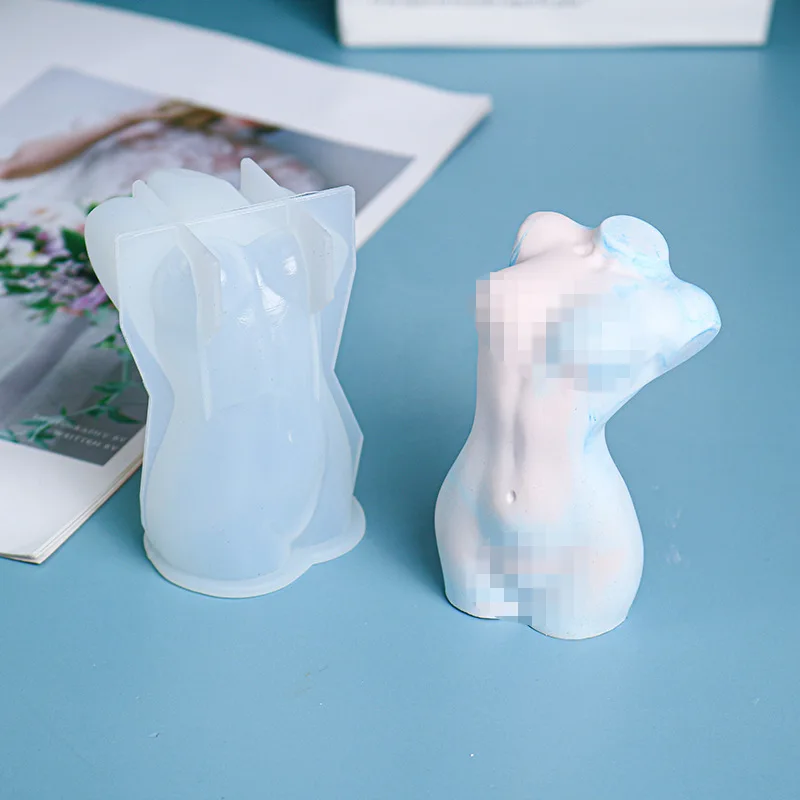 DIY Art Human Body 3D Candle Mold Silicone Soap Wax Mould Female Design Fragrance Sexy Torso Candle Resin Gypsum Cake Decorating
DIY Art Human Body 3D Candle Mold Silicone Soap Wax Mould Female Design Fragrance Sexy Torso Candle Resin Gypsum Cake Decorating