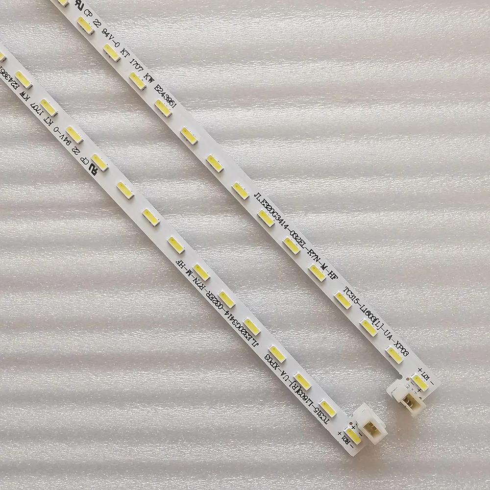 

2 PCS/lot LED Backlight Strip For Saturn TV LED32NF 32E9B TC315-L1603(R)-VA-XP01 TC315-L1603(L)