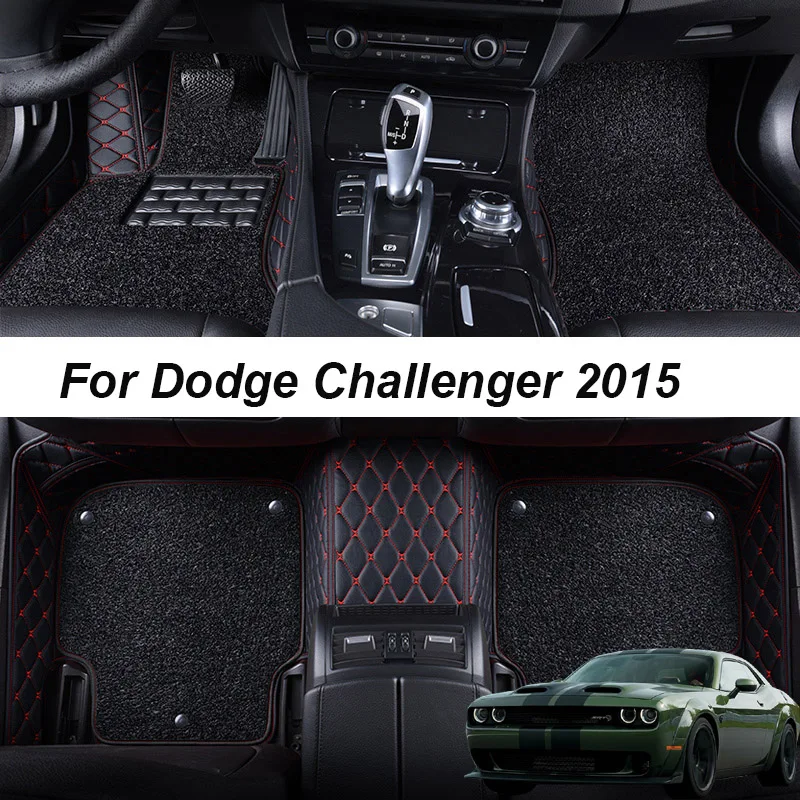 Double layer Leather 3D interior Parts Customized Car Floor Mats For Dodge Challenger 2015 Carpets Rugs Pads Accessories
Double layer Leather 3D interior Parts Customized Car Floor Mats For Dodge Challenger 2015 Carpets Rugs Pads Accessories