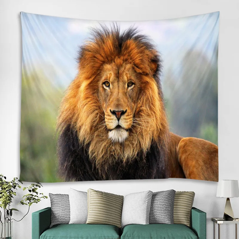 Steppe lion decoration tapestry African savannah lion decoration tapestry bedroom dormitory wall decoration tapestry
Steppe lion decoration tapestry African savannah lion decoration tapestry bedroom dormitory wall decoration tapestry