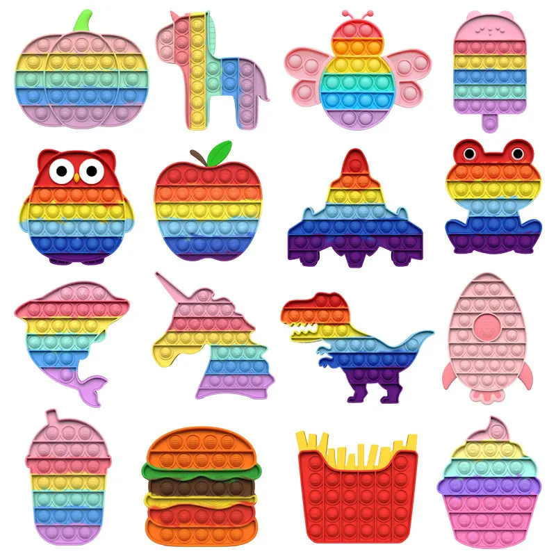 Ice Cream Bubble Toy Rainbow Fidget Antistress Toy Push Bubble Fidget Sensory Toys Kids Adult Autism Stress Reliever Squeeze Toy
Ice Cream Bubble Toy Rainbow Fidget Antistress Toy Push Bubble Fidget Sensory Toys Kids Adult Autism Stress Reliever Squeeze Toy