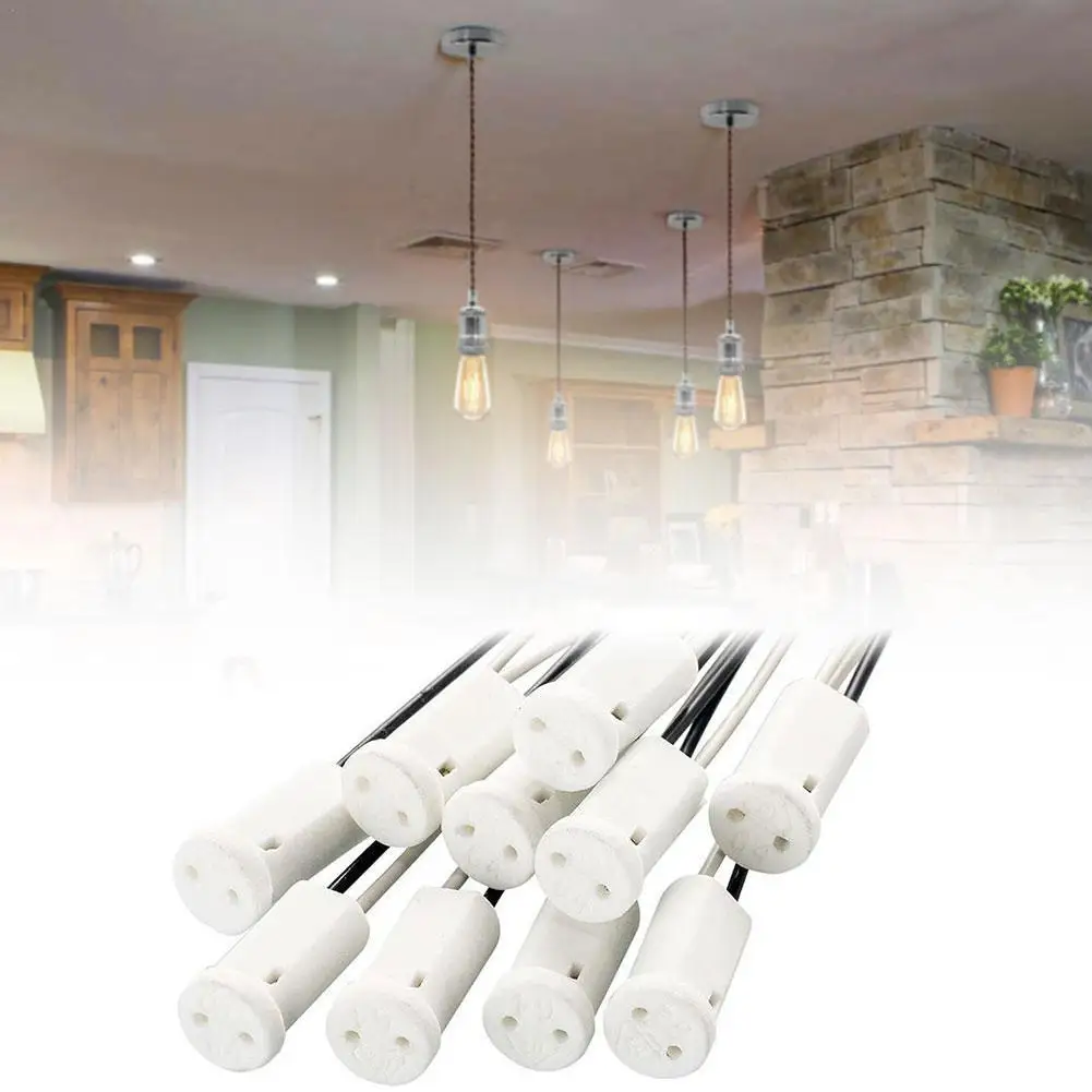 10-50pcs G4 Lamp Socket, 20cm 30cm 50cm 100cm White For LED Halogen GU5.3 220V Crystal MR16 Bulb Lamp G4 Light Holder 12V B R9A7
10-50pcs G4 Lamp Socket, 20cm 30cm 50cm 100cm White For LED Halogen GU5.3 220V Crystal MR16 Bulb Lamp G4 Light Holder 12V B R9A7