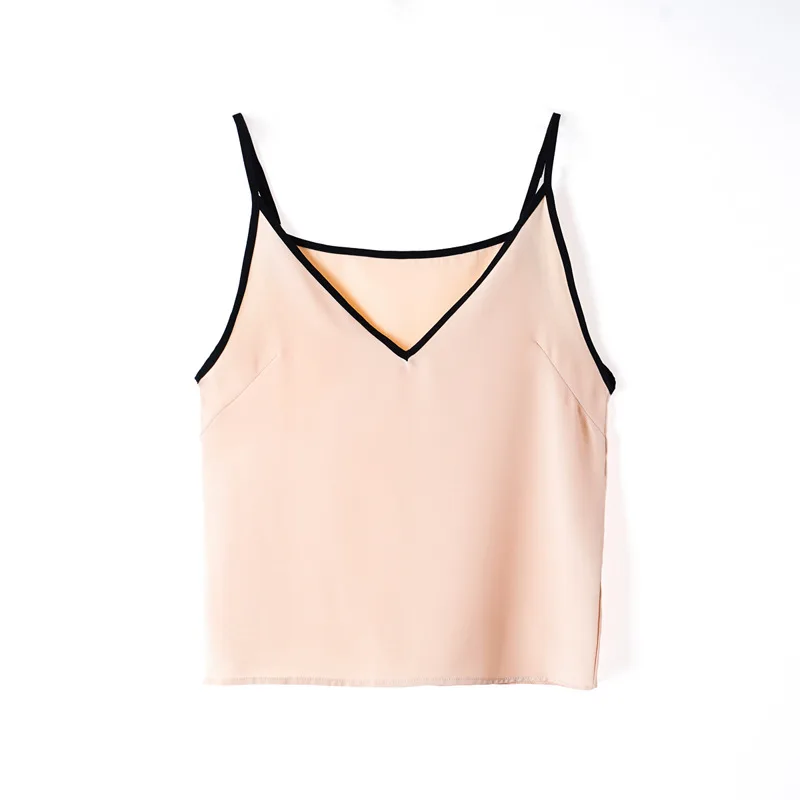 Chiffon small halter vest women, summer wear V-neck inside the bottom shirt women summer sleeveless blouse women
Chiffon small halter vest women, summer wear V-neck inside the bottom shirt women summer sleeveless blouse women