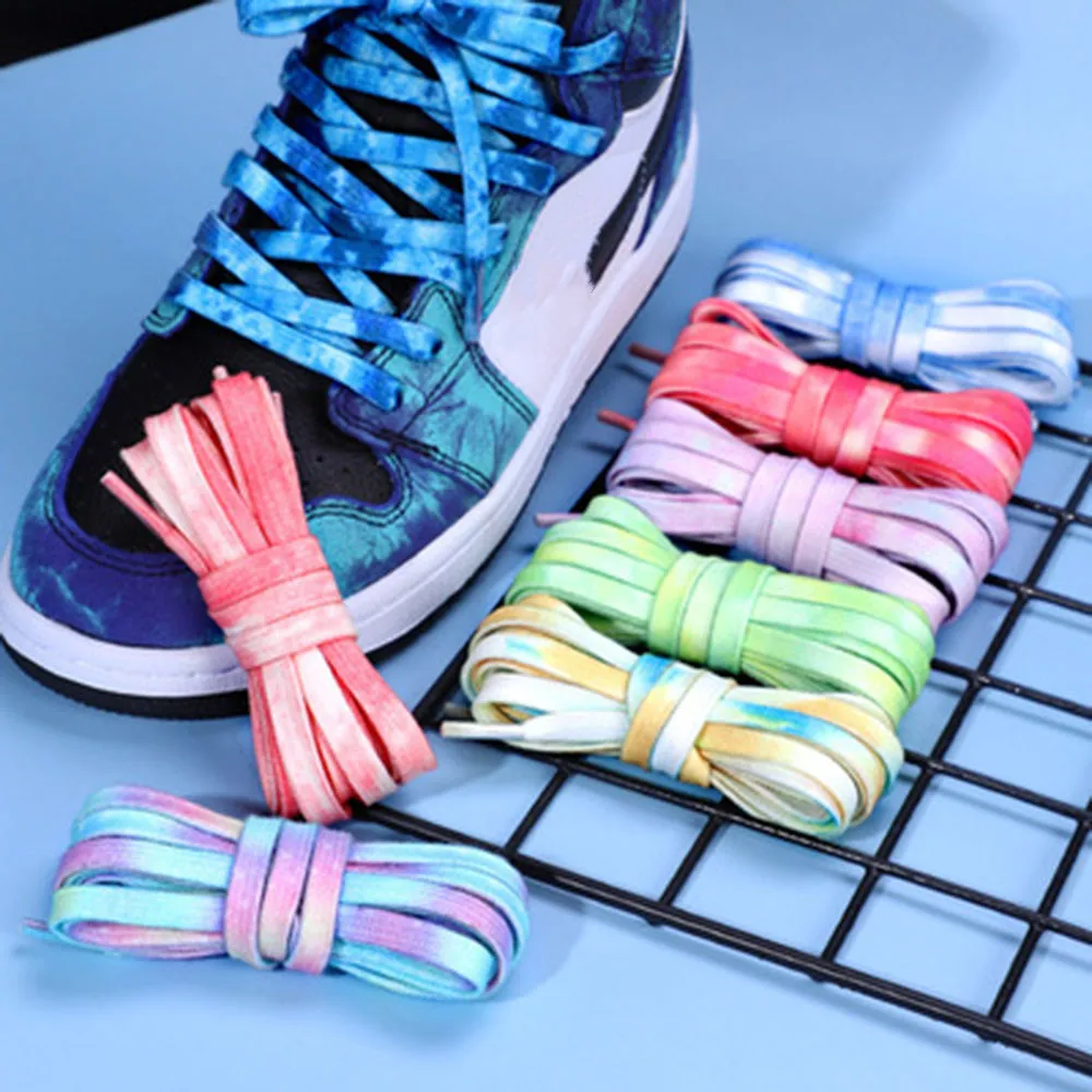 2021 New Tie Dye Shoelaces Women Men Shoe Strings Casual Sports Shoes Laces 120/140/160 Cm Laces For Shoes Sneaker Laces
2021 New Tie Dye Shoelaces Women Men Shoe Strings Casual Sports Shoes Laces 120/140/160 Cm Laces For Shoes Sneaker Laces
