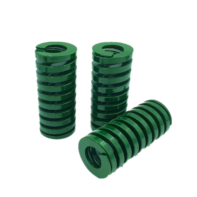 Зеленая пружинная штампованная форма с большой нагрузкой наружный диаметр