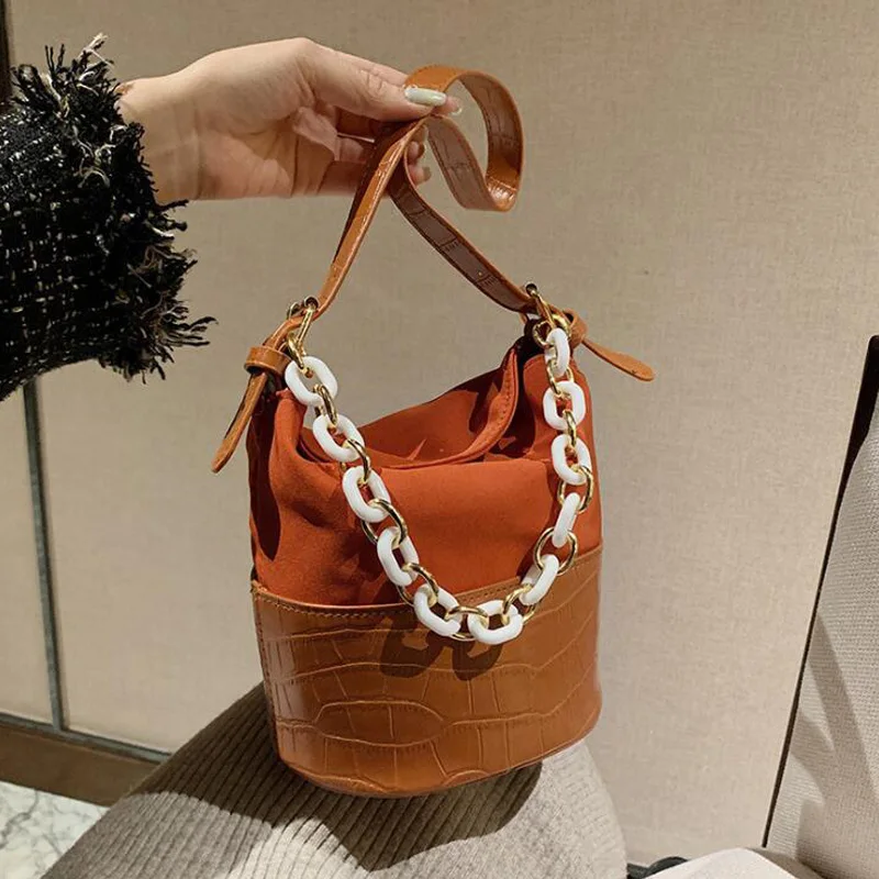 New Style Women Bucket Bags Fashion Small Shoulder Bag Chain Designer Handbags Pu Leather Crossbody Female Underarm Bag
New Style Women Bucket Bags Fashion Small Shoulder Bag Chain Designer Handbags Pu Leather Crossbody Female Underarm Bag