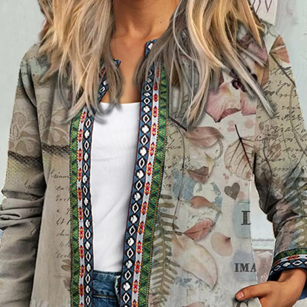 5XL Jacket Coat Women Fashion Coat Ethnic Thermal Leaves Wash Painting Women Coat for Autumn Cardigan Loose Outerwear Chic Top
5XL Jacket Coat Women Fashion Coat Ethnic Thermal Leaves Wash Painting Women Coat for Autumn Cardigan Loose Outerwear Chic Top