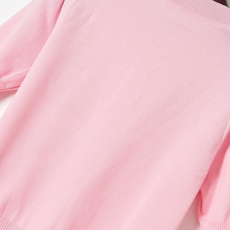 Knitted Women Tops Beaded Button Up Shirt Pink 2021 Summer Cropped Shirt White O Neck Puff Sleeve Short Shirts Black Women Tops
Knitted Women Tops Beaded Button Up Shirt Pink 2021 Summer Cropped Shirt White O Neck Puff Sleeve Short Shirts Black Women Tops