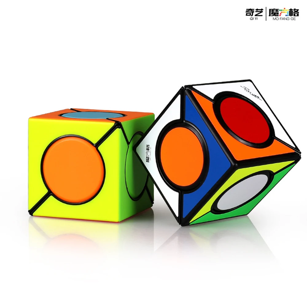 QiYi XMD квадратный круглый магический куб необычная форма скоростной