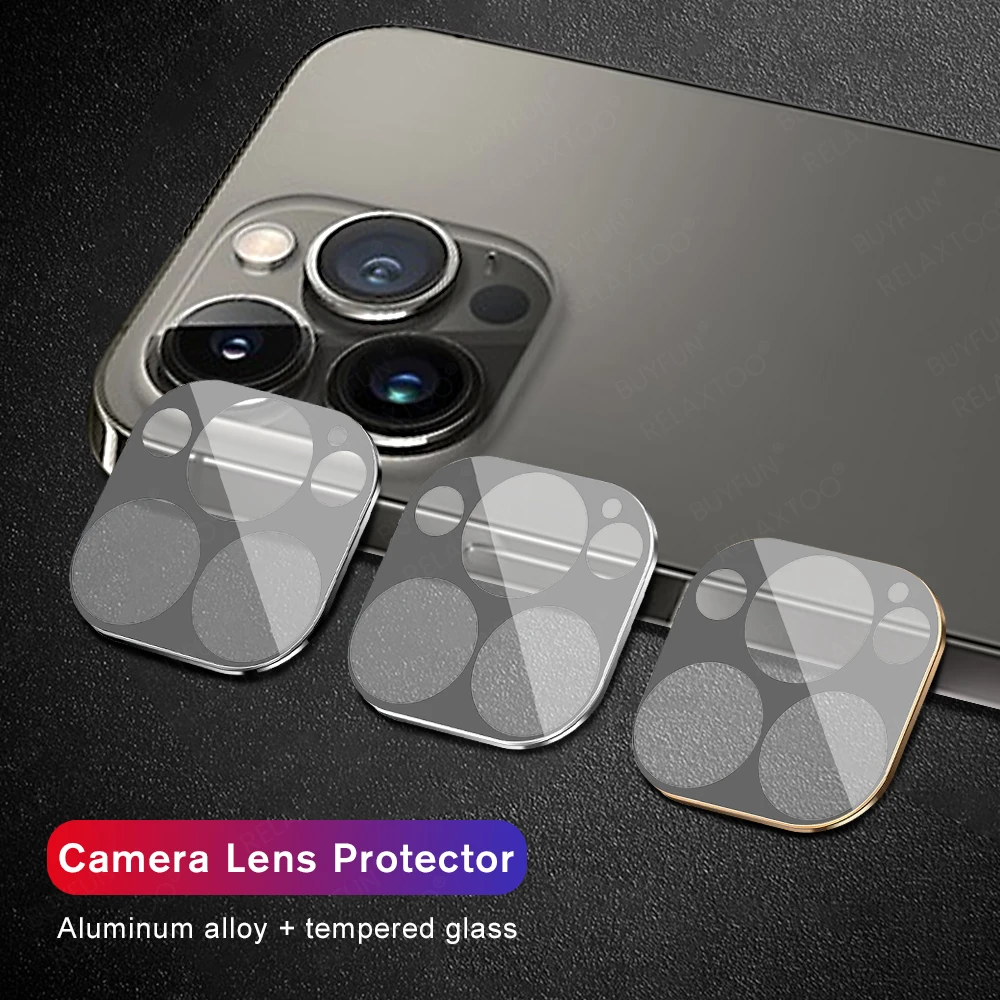 Matel+Tempered Glass Camera Protector For iPhone13 Pro Max i Phone 13 iPhone 13 ProMax Mini 3D Full Coverage Lens Protect Fundas
Matel+Tempered Glass Camera Protector For iPhone13 Pro Max i Phone 13 iPhone 13 ProMax Mini 3D Full Coverage Lens Protect Fundas