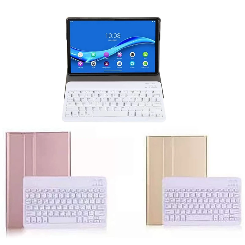 Detachable Bluetooth Keyboard PU Scratch-Resistant , for Lenovo M10 Plus Keyboard Case
Detachable Bluetooth Keyboard PU Scratch-Resistant , for Lenovo M10 Plus Keyboard Case