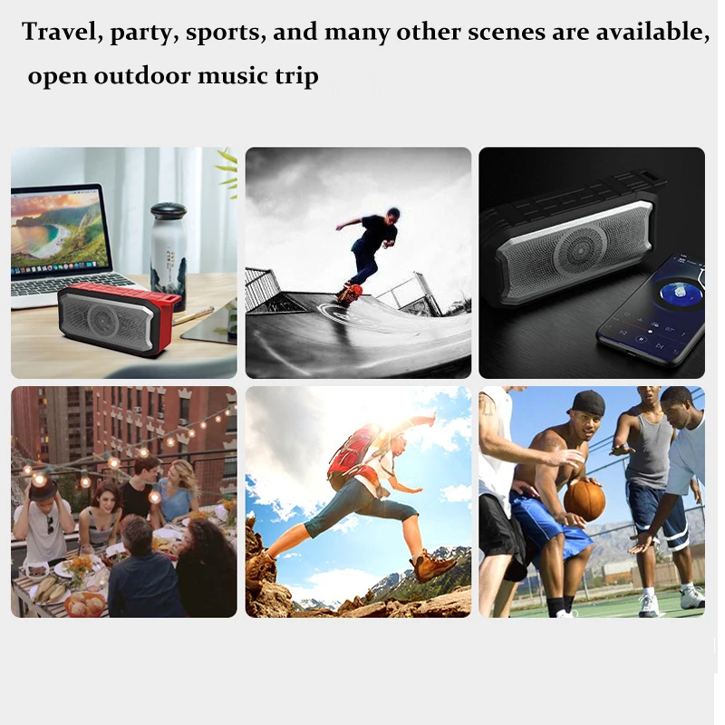 2021 New Outdoor IPX7 Waterproof Bluetooth Speaker Portable Wireless Sound Bar Subwoofer Speakers for Computer Phone Soundbar
2021 New Outdoor IPX7 Waterproof Bluetooth Speaker Portable Wireless Sound Bar Subwoofer Speakers for Computer Phone Soundbar