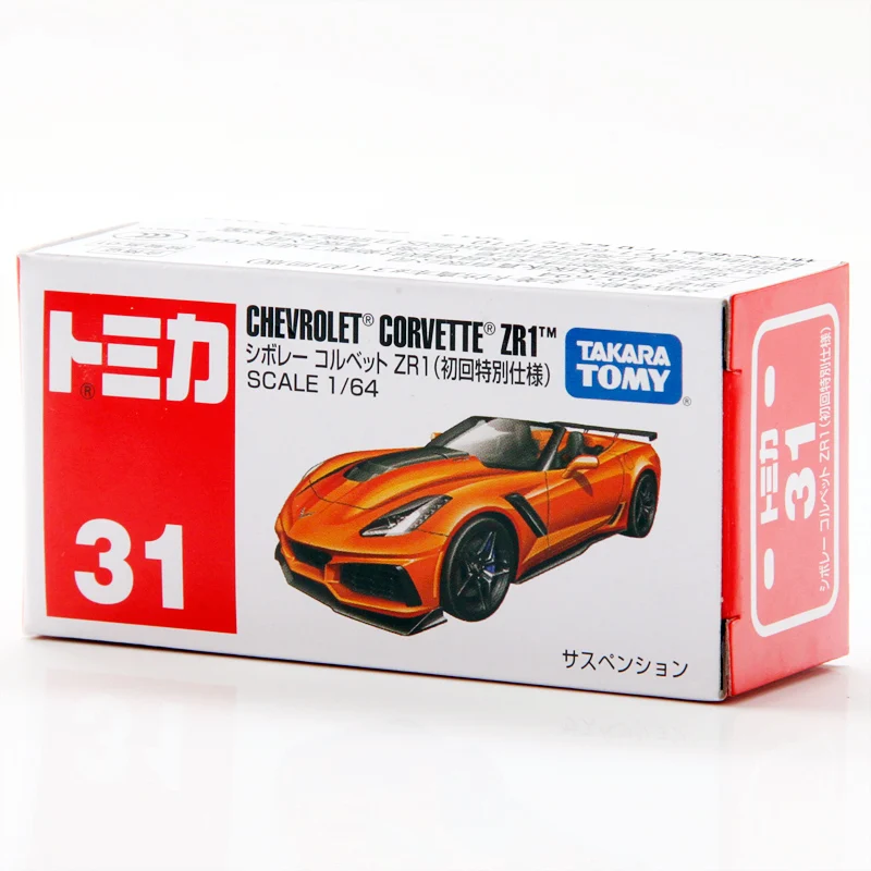 Модель автомобиля Takara Tomy из сплава игрушка 31 Corvette ZR1 первое издание 102694 детская