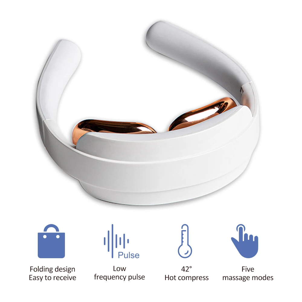 USB Rechargeable Neck Massager Electric Back Shoulder Body Pulse Massage Device Cervical Massagem Physiotherapy Relax
USB Rechargeable Neck Massager Electric Back Shoulder Body Pulse Massage Device Cervical Massagem Physiotherapy Relax