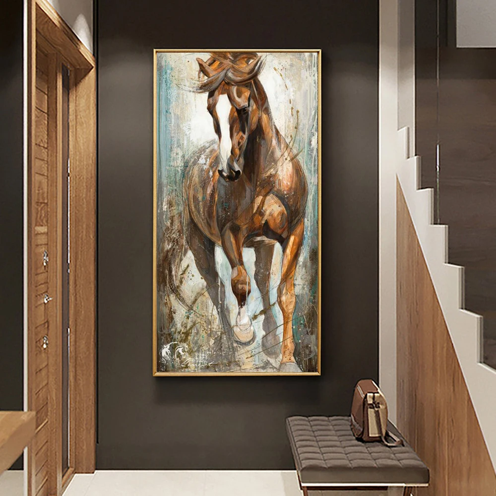 Wall Art Decoration Canvas Paintings Abstract Horse Posters Print Canvas Art Animal Pictures for Living Room Cuadros Home Decor
Wall Art Decoration Canvas Paintings Abstract Horse Posters Print Canvas Art Animal Pictures for Living Room Cuadros Home Decor