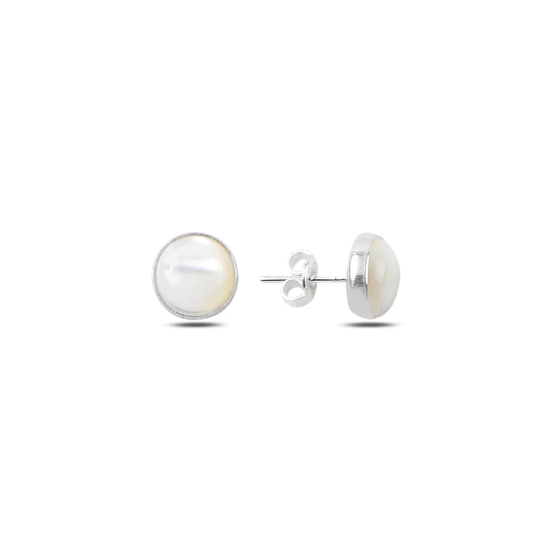 Silverlina Silver Round Pearl Cubic Zirconia Solitaire Earrings 
Silverlina Silver Round Pearl Cubic Zirconia Solitaire Earrings