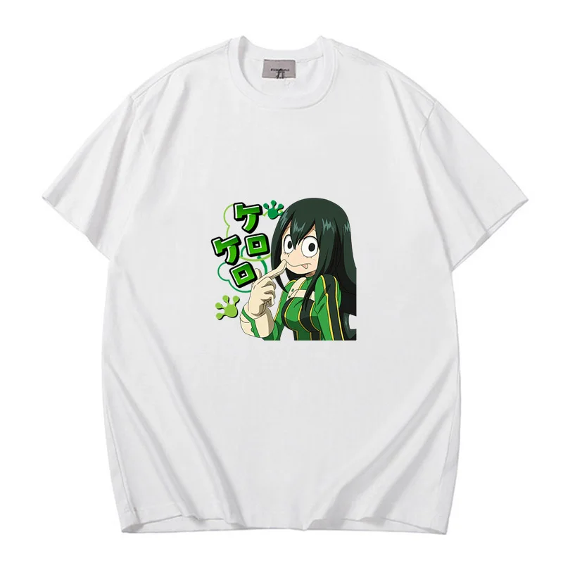 2021 Summer Casual T-shirt my hero academia Japanese Anime Short Sleeve t shirt Pure Cotton Cartoon Cute Men/Women Top tshirt
2021 Summer Casual T-shirt my hero academia Japanese Anime Short Sleeve t shirt Pure Cotton Cartoon Cute Men/Women Top tshirt