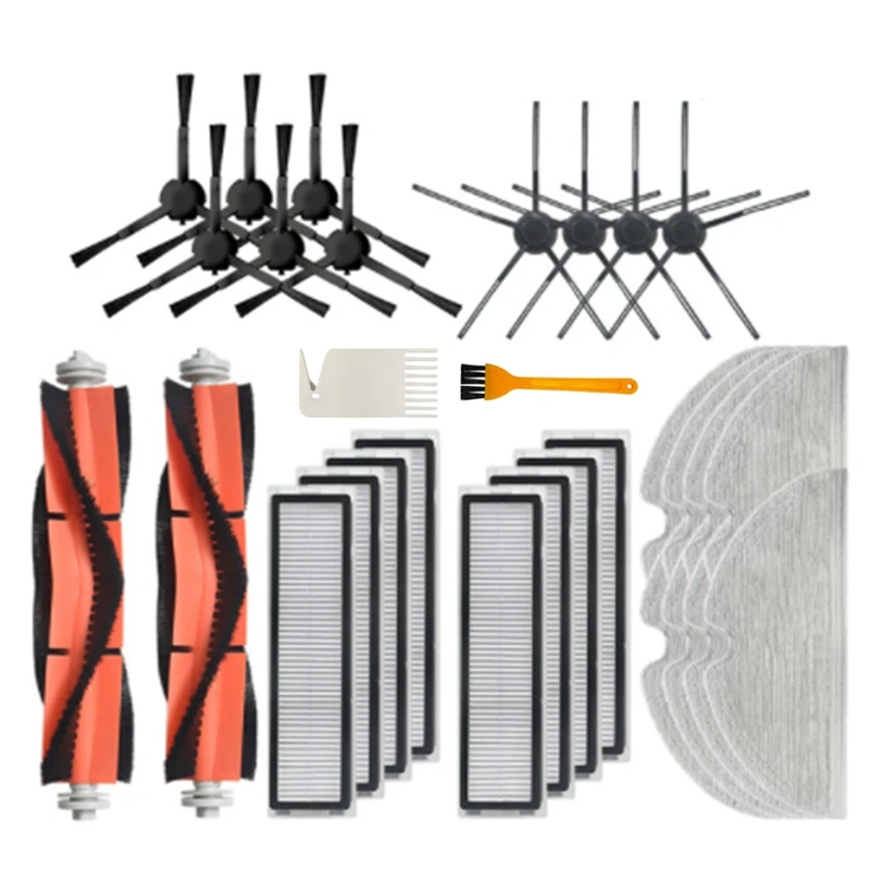 For Dreame D9 Robot Vacuum Cleaner Replacement Main Brush Side Brush HEPA Filter Mop Cloth Rags Spare Parts Accessories
For Dreame D9 Robot Vacuum Cleaner Replacement Main Brush Side Brush HEPA Filter Mop Cloth Rags Spare Parts Accessories