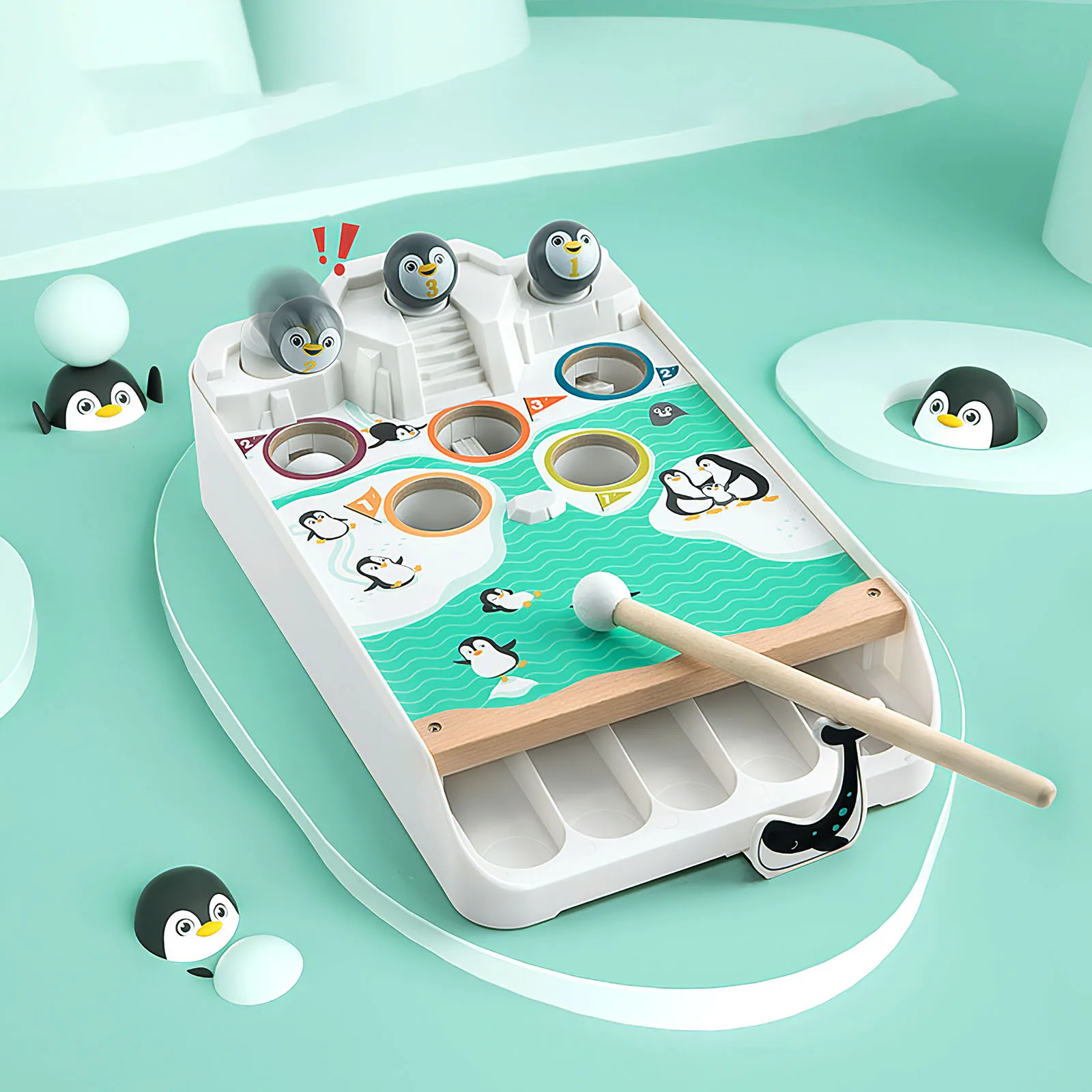 Penguin Table Tennis Toy Interesting Funny Interactive Board Game Billiard Educational Tabletop Game For Aged 3 Years Kids
Penguin Table Tennis Toy Interesting Funny Interactive Board Game Billiard Educational Tabletop Game For Aged 3 Years Kids