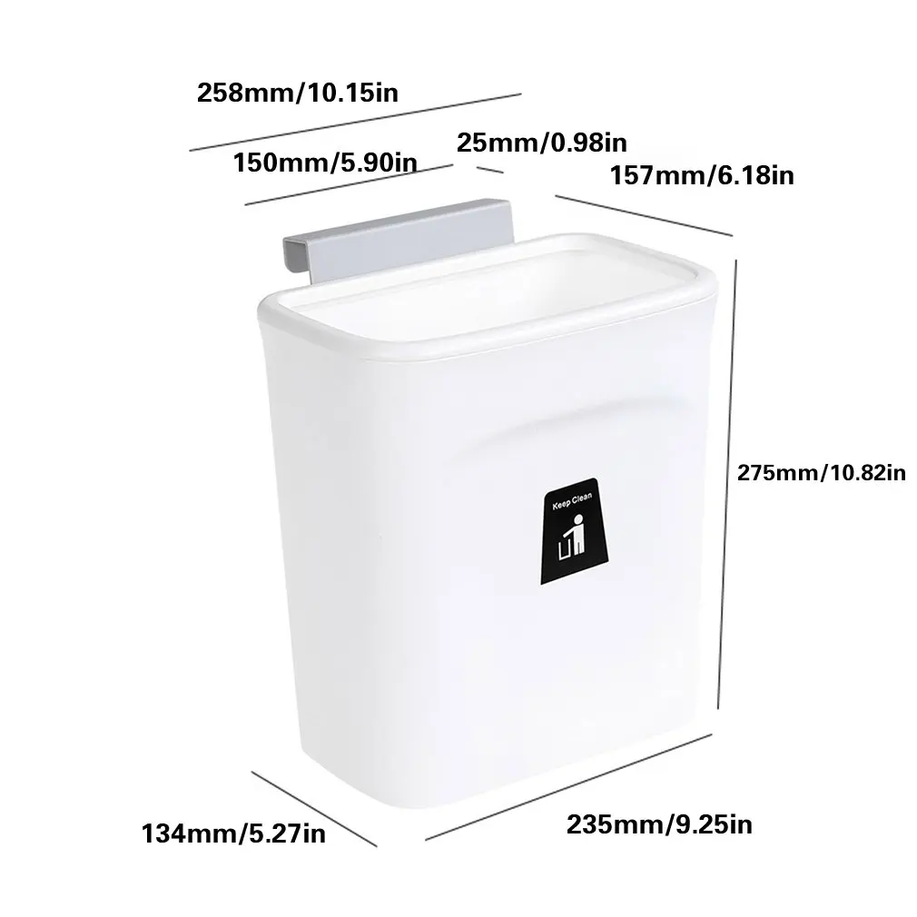 General-purpose Trash Can For Kitchen Supplies Multifunctional Non-punch Trash Can Can Hang Trash Storage Cabinets
General-purpose Trash Can For Kitchen Supplies Multifunctional Non-punch Trash Can Can Hang Trash Storage Cabinets