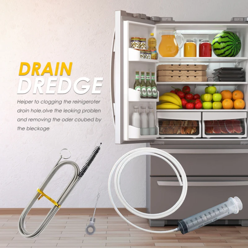 Refrigerator Hole Cleaning Brush Fridge Hole Dredge Brush Flexible Soft Universal Pipe Cleaning Brush Scrub Cleaner Dredge Pipe
Refrigerator Hole Cleaning Brush Fridge Hole Dredge Brush Flexible Soft Universal Pipe Cleaning Brush Scrub Cleaner Dredge Pipe
