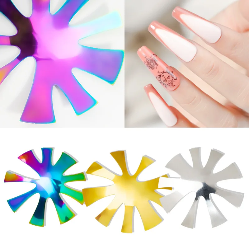 Pro 9 Sizes French Cut V-shape Nails Tips Manicure Edge Trimmer Shaped Nail Art Acrylic Cutter Professional French Manicure
Pro 9 Sizes French Cut V-shape Nails Tips Manicure Edge Trimmer Shaped Nail Art Acrylic Cutter Professional French Manicure