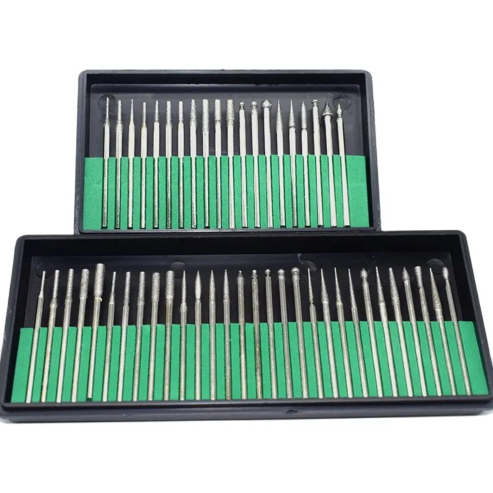 50pcs Set of Millers For Tooth Technician Drill Dental Diamond Burs Jewelry Tools
50pcs Set of Millers For Tooth Technician Drill Dental Diamond Burs Jewelry Tools