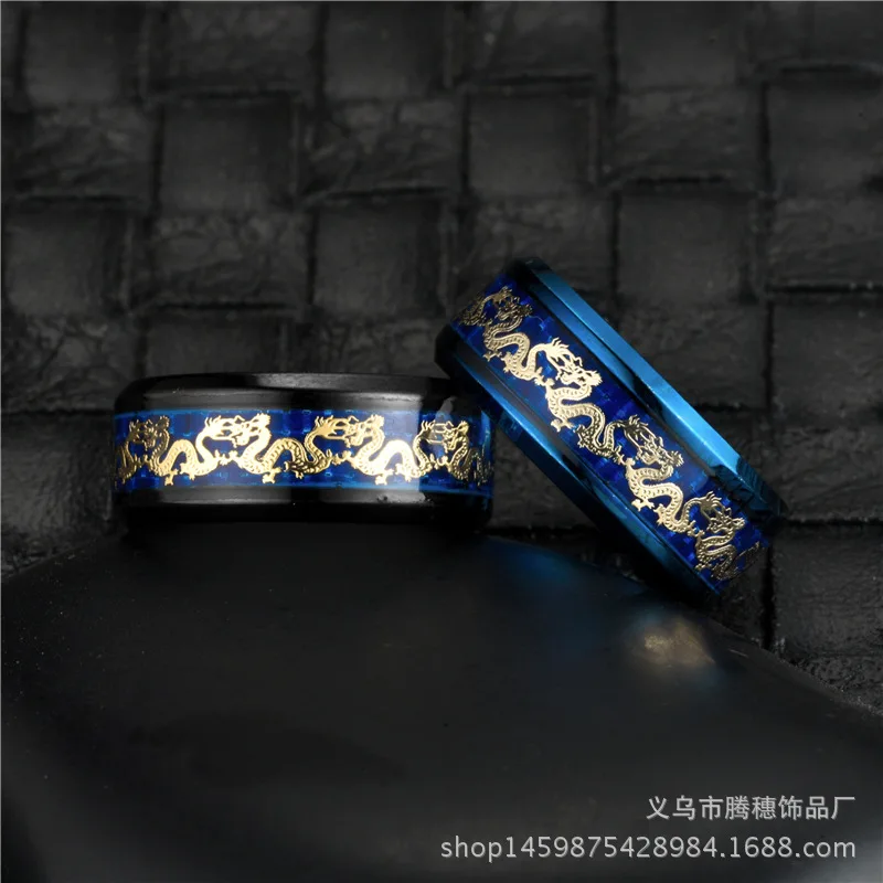 European Titanium Steel Black Blue Carbon Fiber Ring Ring Woman Zircon Party Wedding Ring Gift Jewelry
European Titanium Steel Black Blue Carbon Fiber Ring Ring Woman Zircon Party Wedding Ring Gift Jewelry
