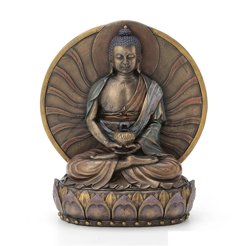 CHINESE STYLE CREATIVE BUDDHA STATUE AMITABHA ART SCULPTURE RESIN CRAFTS DECORATIONS FOR HOME BIRTHDAY GIFT R3214
CHINESE STYLE CREATIVE BUDDHA STATUE AMITABHA ART SCULPTURE RESIN CRAFTS DECORATIONS FOR HOME BIRTHDAY GIFT R3214