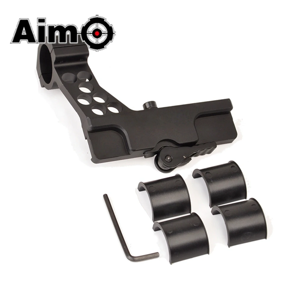 Aim-O Softair AK 25.4mm-30mm Riflescope Side Mount QD Single Scope Mount Telescope Base Mounts Fit 20mm Rail Hunting Optics 
Aim-O Softair AK 25.4mm-30mm Riflescope Side Mount QD Single Scope Mount Telescope Base Mounts Fit 20mm Rail Hunting Optics