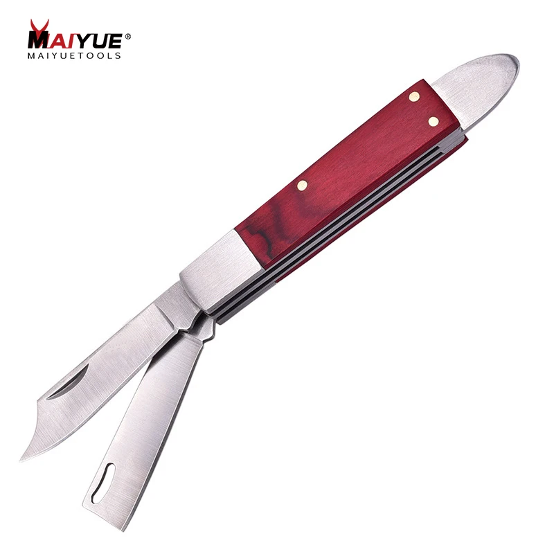 MAIYUE Garden Foldable Grafting Cutter Pruning Seedling Grafting Pruning Knife Stainless Steel Garden Budding Knife
MAIYUE Garden Foldable Grafting Cutter Pruning Seedling Grafting Pruning Knife Stainless Steel Garden Budding Knife