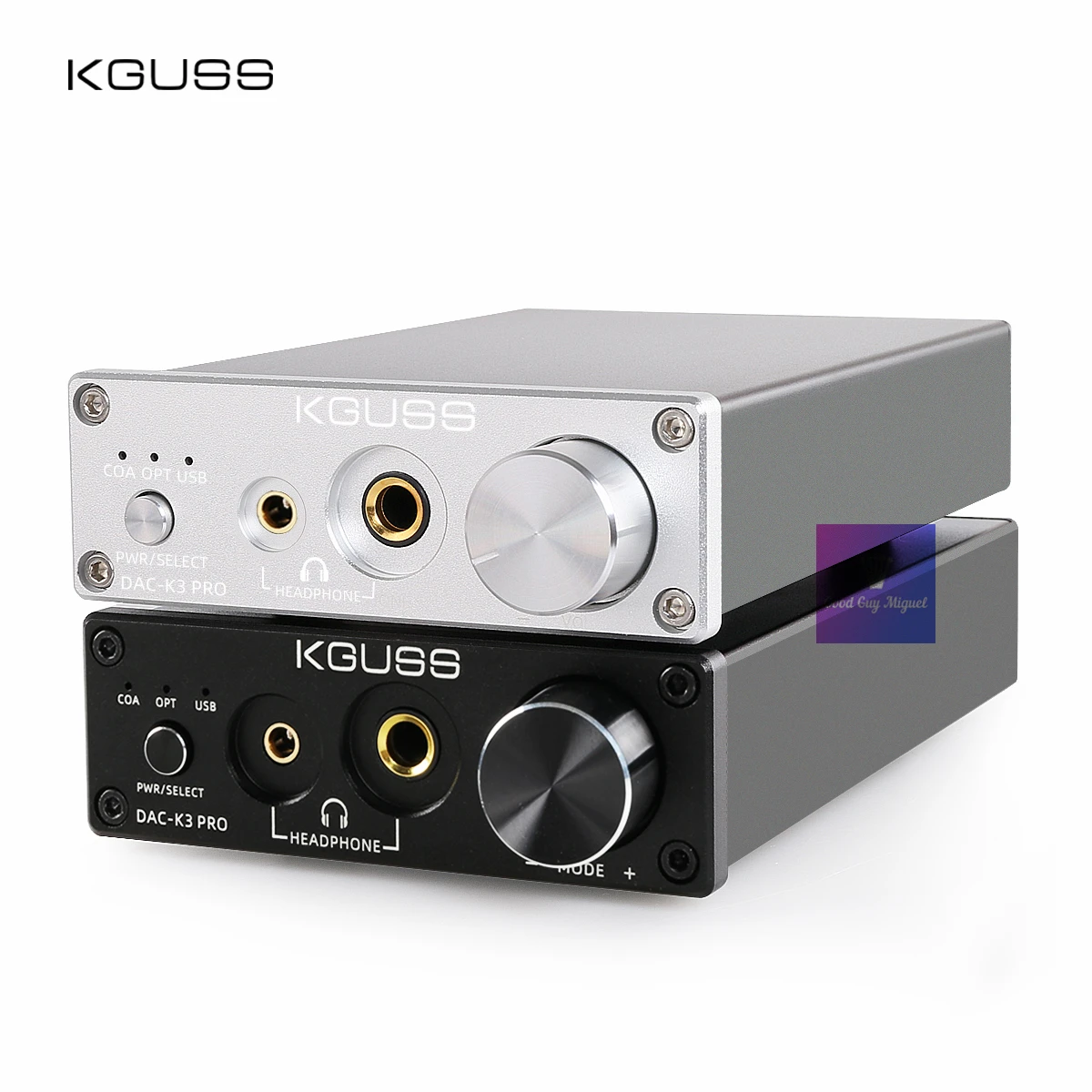 KGUSS DAC K3 PRO Наушники DAC Amp Stereo ES9018K2M PC-USB оптический коаксиальный вход RCA 6,35 мм 3,5 мм выход Jack 600ohm 116dB SNR
KGUSS DAC K3 PRO Наушники DAC Amp Stereo ES9018K2M PC-USB оптический коаксиальный вход RCA 6,35 мм 3,5 мм выход Jack 600ohm 116dB SNR