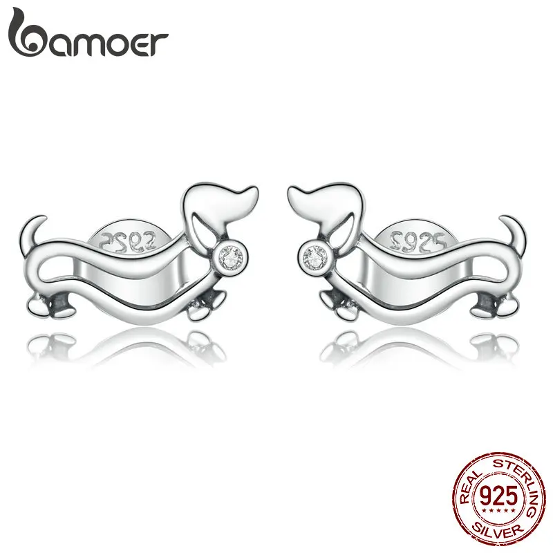 Memnon Authentic 925 Sterling Silver Cute Puppy Stud Earrings for Women Plated platinum Silver women silver Jewelry SCE952 
Memnon Authentic 925 Sterling Silver Cute Puppy Stud Earrings for Women Plated platinum Silver women silver Jewelry SCE952