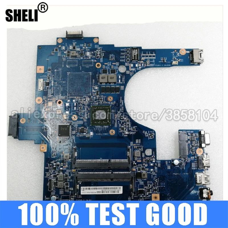 Шели материнская плата для ноутбука ACER для шлюза NE522 E1-522 NBY2Z11002 48.4ZK06.01M DDR3 100% протестирована
Шели материнская плата для ноутбука ACER для шлюза NE522 E1-522 NBY2Z11002 48.4ZK06.01M DDR3 100% протестирована