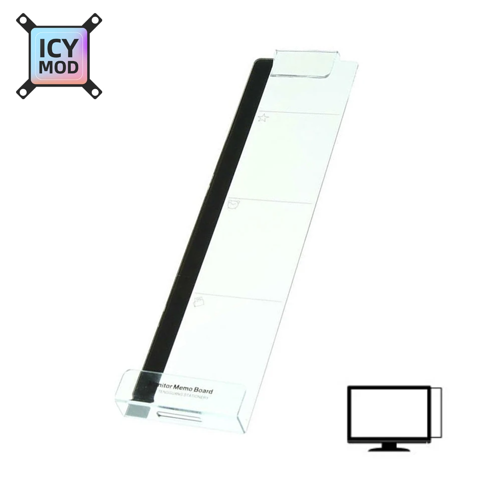 Memo Pad Paste Type Computer Monitor Acrylic Transperant Charging Hole Mobile Phone Holder PC Office Acessories
Memo Pad Paste Type Computer Monitor Acrylic Transperant Charging Hole Mobile Phone Holder PC Office Acessories