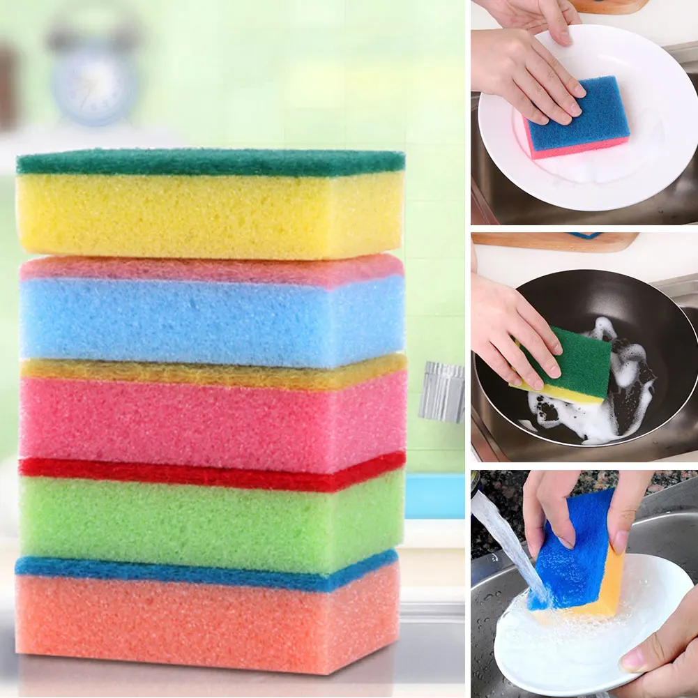 10pcs Double Sided Bowl Magic Wipe Soft Scouring Household Kitchen High Density Multifunctional Dish Cleaning Cleaning Sponge
10pcs Double Sided Bowl Magic Wipe Soft Scouring Household Kitchen High Density Multifunctional Dish Cleaning Cleaning Sponge