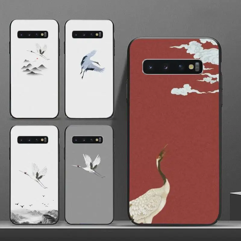 Advanced Chinese Crane Illustrator Phone Case For Samsung A50 A51 A71 A20E A20S S10 S20 S21 S30 Plus ultra 5G M11 funda shell
Advanced Chinese Crane Illustrator Phone Case For Samsung A50 A51 A71 A20E A20S S10 S20 S21 S30 Plus ultra 5G M11 funda shell