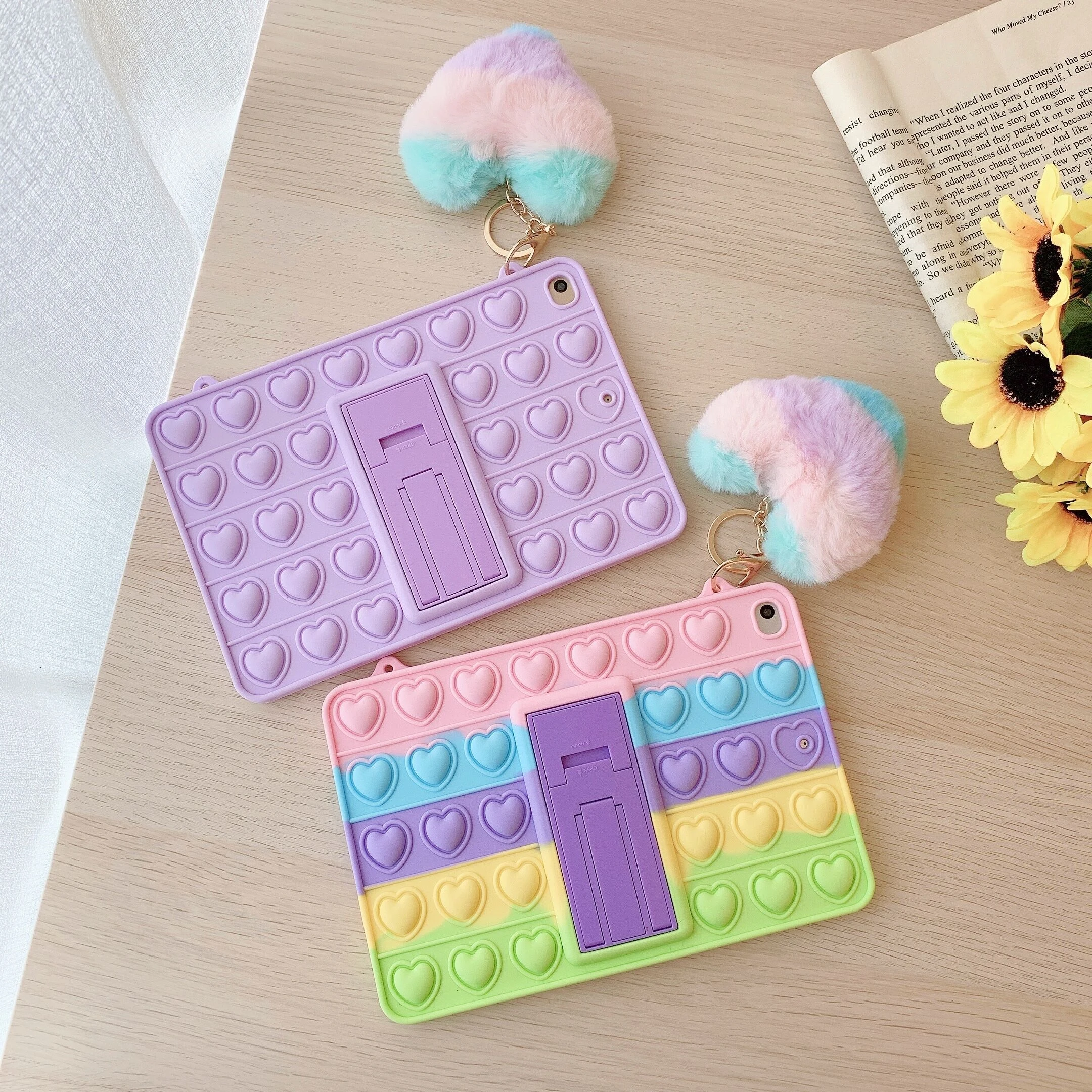 Tablet Silicone Rainbow Case for Samsung Galaxy Tab A7 lite 8.7 2021 Case SM-T220/SM-T225 Relive Stress Push Bubble Kids Cover 
Tablet Silicone Rainbow Case for Samsung Galaxy Tab A7 lite 8.7 2021 Case SM-T220/SM-T225 Relive Stress Push Bubble Kids Cover