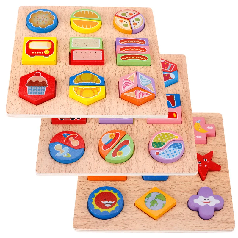 Montessori Kids Wooden Educational Shapes Paired Puzzle Color Geometrical Shape Math Toys Early Learning Birthday Gift
Montessori Kids Wooden Educational Shapes Paired Puzzle Color Geometrical Shape Math Toys Early Learning Birthday Gift