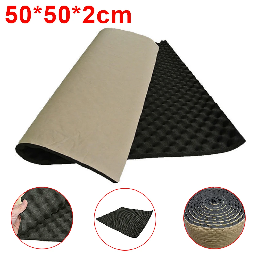 1PCS Car Sound Deadener Mat Insulation Acoustic Dampening Foam Subwoofer Mat autos Accessories wholesale
1PCS Car Sound Deadener Mat Insulation Acoustic Dampening Foam Subwoofer Mat autos Accessories wholesale