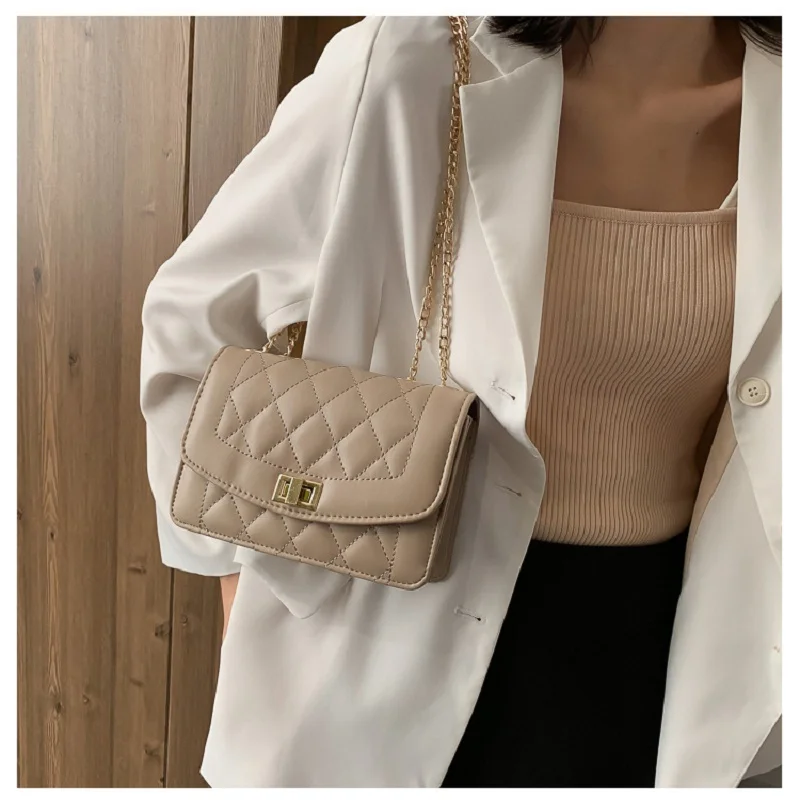 2021 New Arrivals Women's Cross Body Bag For Female Solid Color Diamond Lattice Women Casual Flap Bags
2021 New Arrivals Women's Cross Body Bag For Female Solid Color Diamond Lattice Women Casual Flap Bags