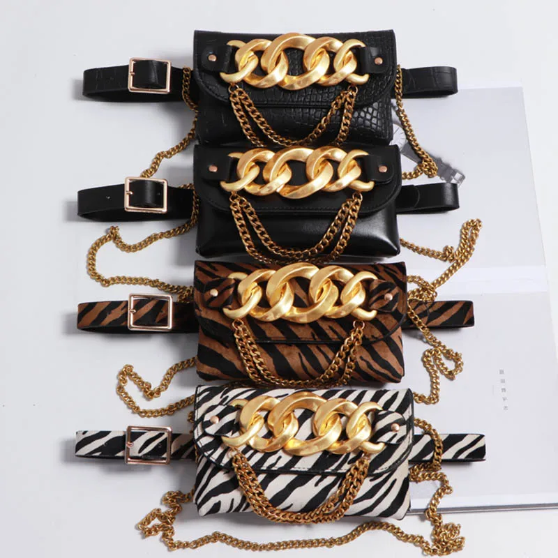 Waist Belt Bag Fashion 2021 Women Waist Bag Small Phone Pouch Lady Fanny Pack Thick Metal Chain Mini Crossbody Purse Women Bag
Waist Belt Bag Fashion 2021 Women Waist Bag Small Phone Pouch Lady Fanny Pack Thick Metal Chain Mini Crossbody Purse Women Bag