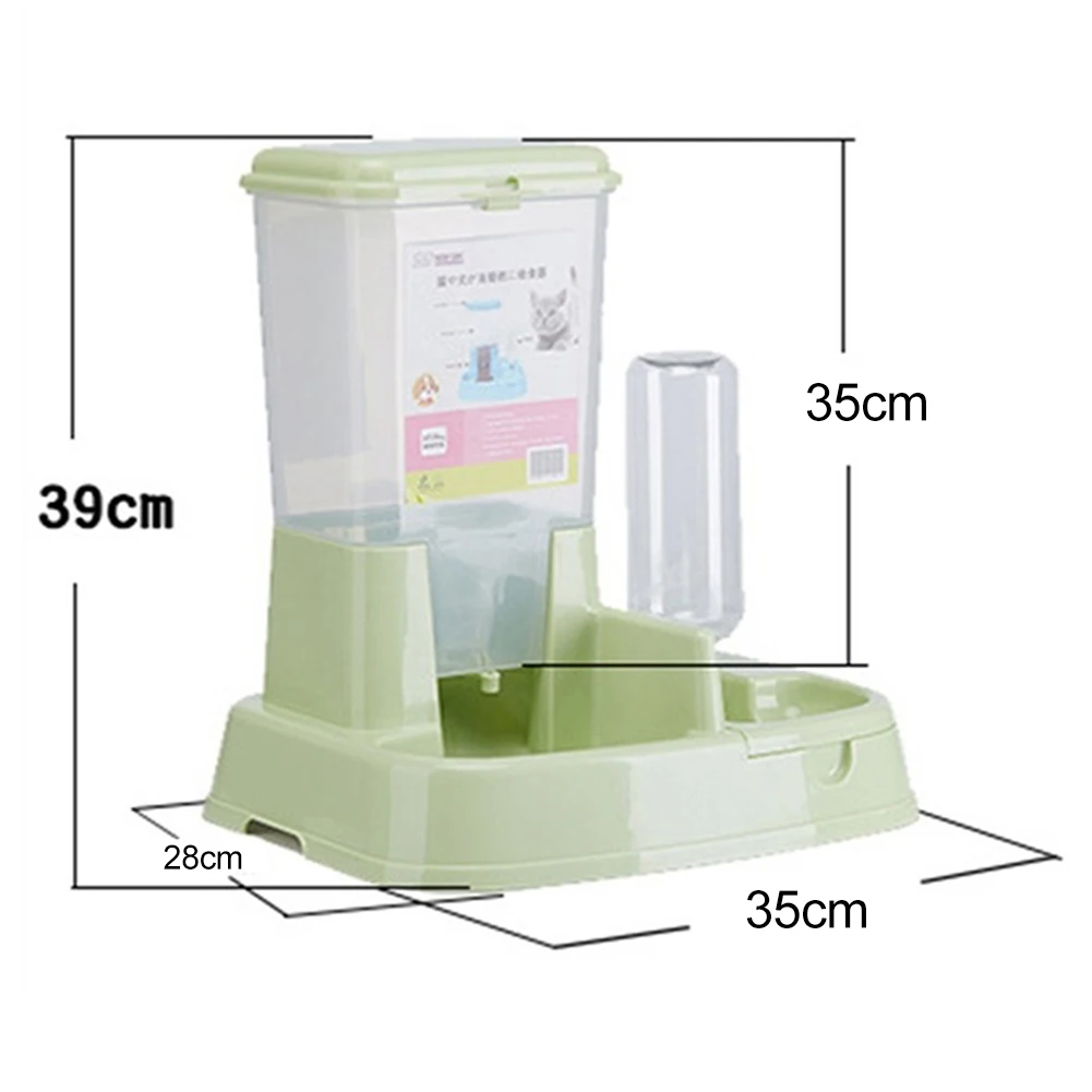 New Detachable Pet Automatic Feeder Cat Dog Drinking Bowl Food Dispenser Bottle Feeding Tool Cat Feeders
New Detachable Pet Automatic Feeder Cat Dog Drinking Bowl Food Dispenser Bottle Feeding Tool Cat Feeders