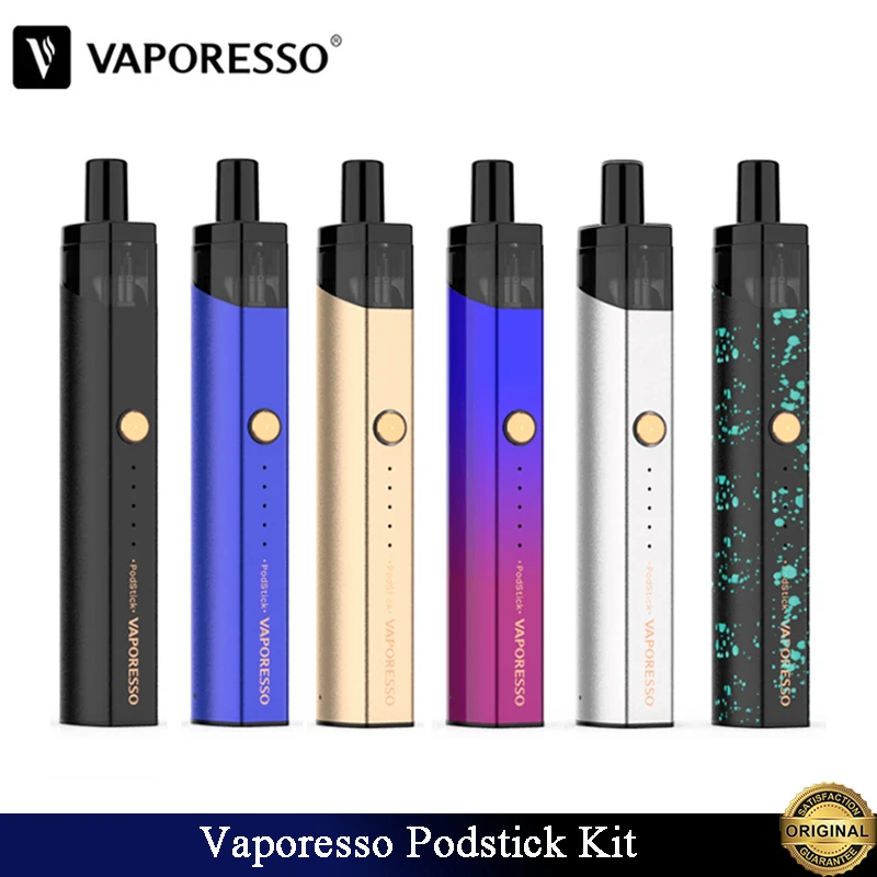 Новинка оригинальный комплект Vaporesso Podstick электронная сигарета 900 мАч аккумулятор